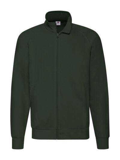 Lightweight Sweat Jacket - bottle green, S