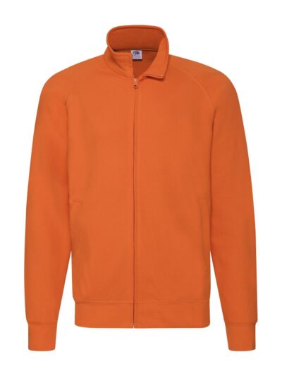 Lightweight Sweat Jacket - orange, S
