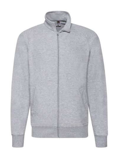 Lightweight Sweat Jacket - heather grey, S