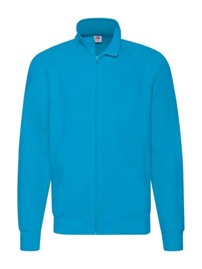 Lightweight Sweat Jacket - azure blue, S