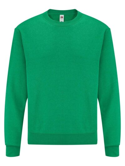 Classic Set-In Sweat - retro heather green, S