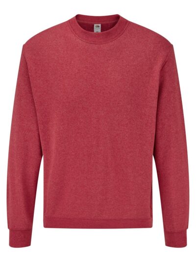 Classic Set-In Sweat - vintage heather red, S