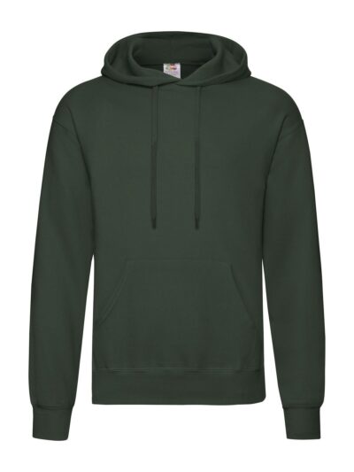 Classic Hooded Sweat - bottle green, S