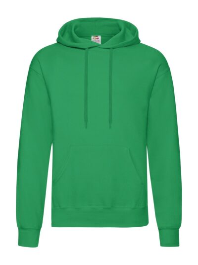 Classic Hooded Sweat - kelly green, S