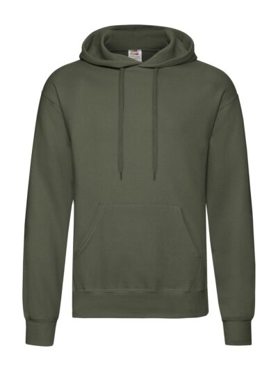 Classic Hooded Sweat - classic olive, S