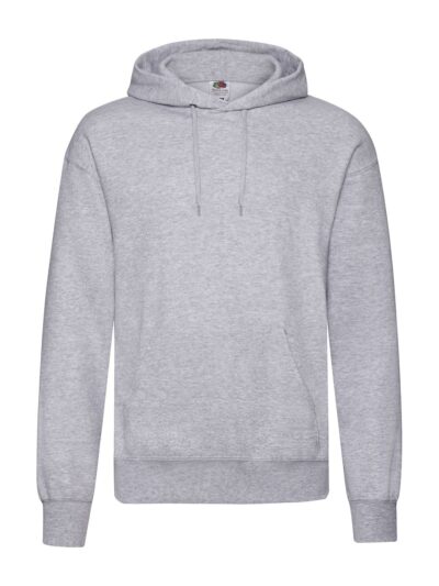 Classic Hooded Sweat - heather grey, S
