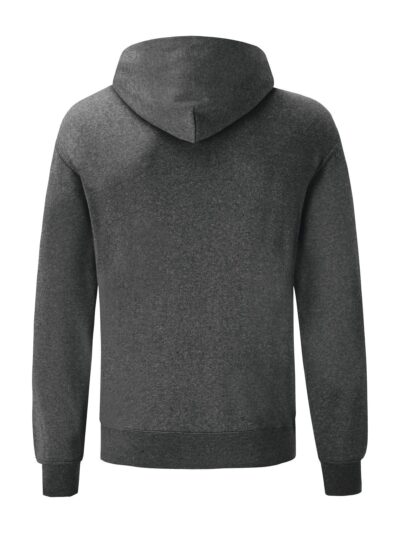 Classic Hooded Sweat - grigio melange scuro, S