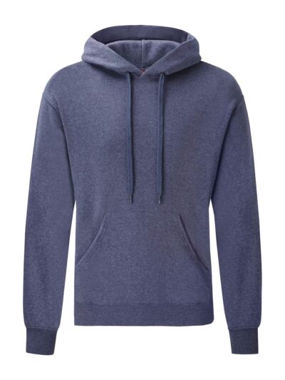 Classic Hooded Sweat - vintage heather navy, S