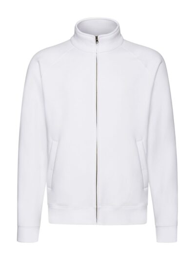 Premium Sweat Jacket - white, S