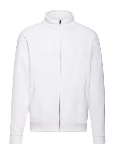 Classic Sweat Jacket - white, S