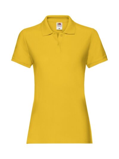 Ladies Premium Polo - sunflower, XS