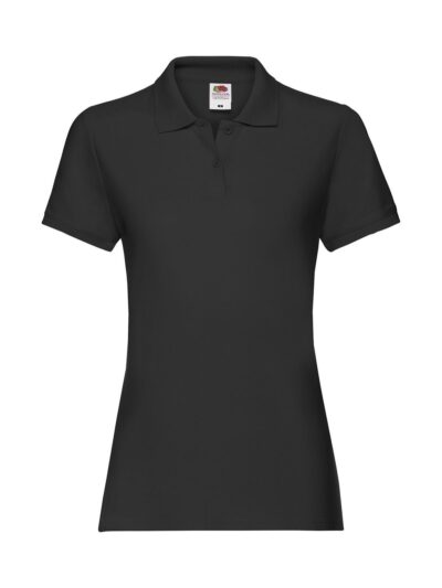 Ladies Premium Polo - black, XS