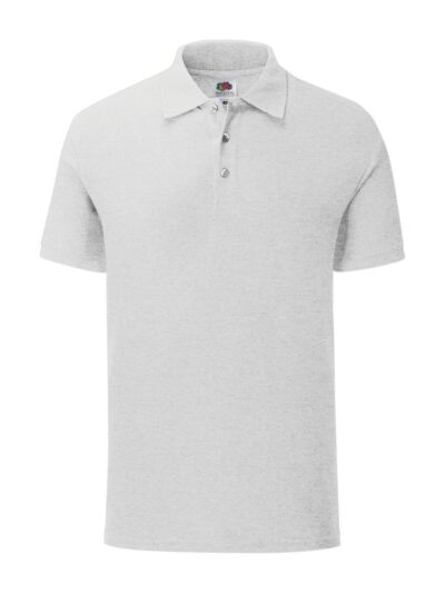 Iconic Polo - heather grey, S