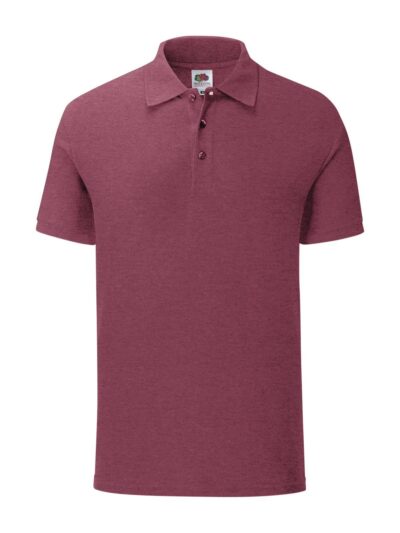 Iconic Polo - heather burgundy, S