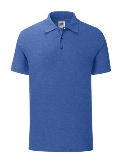 Iconic Polo - retro heather royal, S