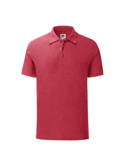 Iconic Polo - vintage heather red, S