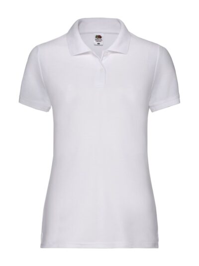 Ladies 65/35 Polo - white, XS