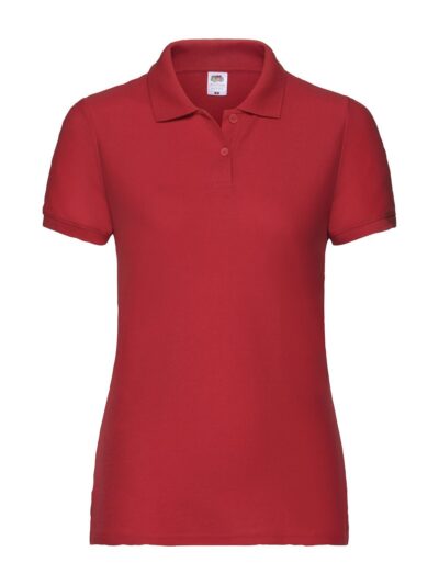 Ladies 65/35 Polo - red, XS