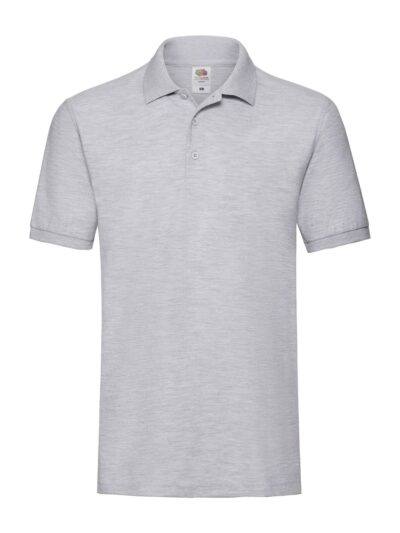 Premium Polo - heather grey, S