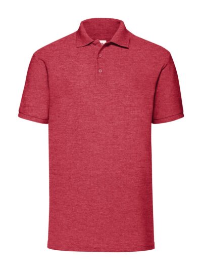 65/35 Polo - vintage heather red, S