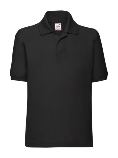Kids 65/35 Polo - black, 3-4