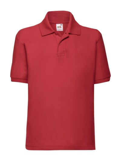 Kids 65/35 Polo - red, 3-4