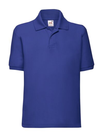 Kids 65/35 Polo - royal blue, 3-4
