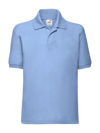 Kids 65/35 Polo - sky blue, 3-4