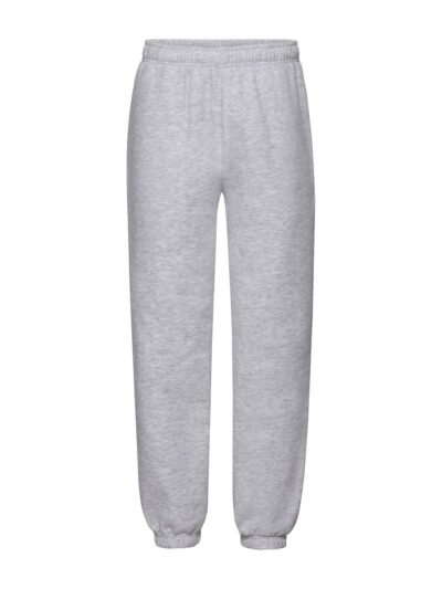 Kids Premium Elasticated Cuff Jog Pants - heather grey, 5-6