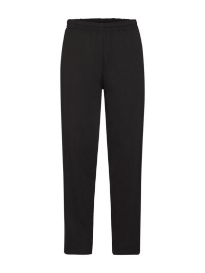 Classic Open Hem Jog Pants - black, S