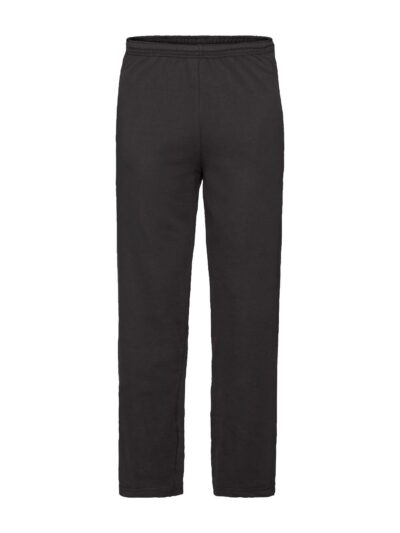 Lightweight Open Hem Jog Pants - black, S