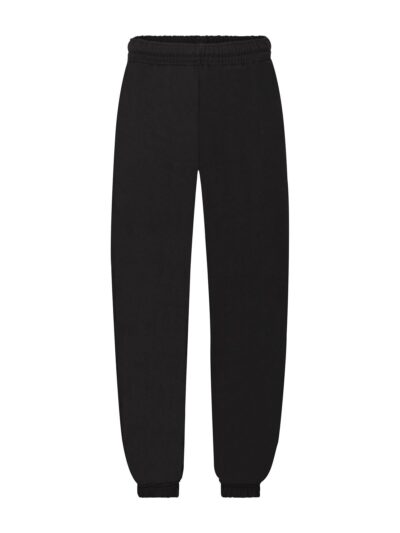 Kids Classic Elasticated Cuff Jog Pants - black, 5-6