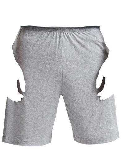 Iconic 195 Jersey Shorts Unisex - heather grey, S