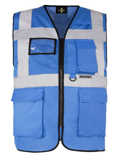 Mesh Multifunktional Vest - blue, S