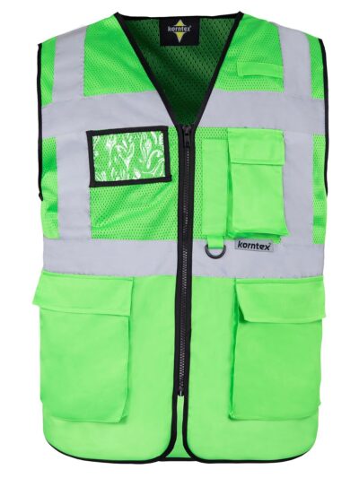 Mesh Multifunktional Vest - green, S