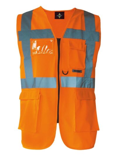 Multi Functional Vest 'Berlin' - orange, S
