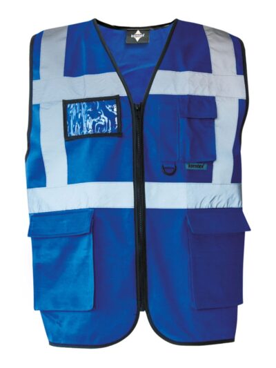 Multi Functional Vest 'Berlin' - royal blue, S