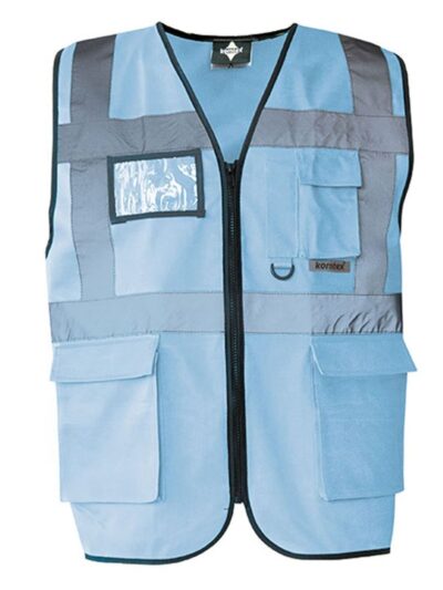 Multi Functional Vest 'Berlin' - sky blue, S