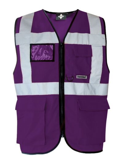 Multi Functional Vest 'Berlin' - purple, S