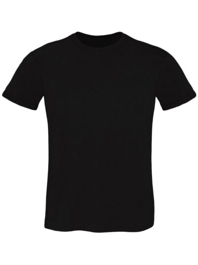 T-shirt Slub Uomo - black, S