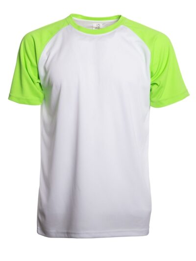 Trail - white/green fluo, S