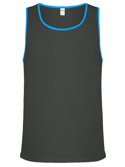 Ring - Anthracite/Turquoise blue, XS
