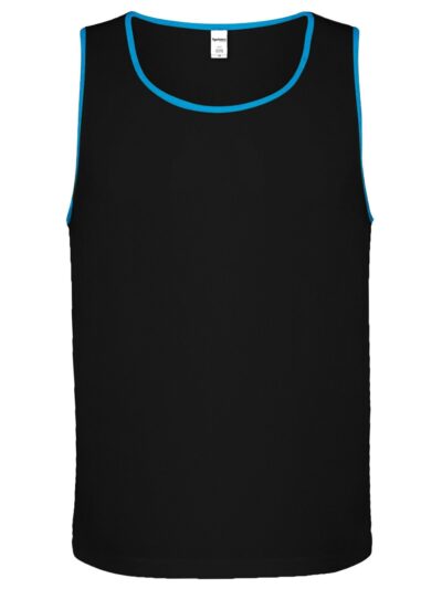 Ring - black/turquoise blue, XS