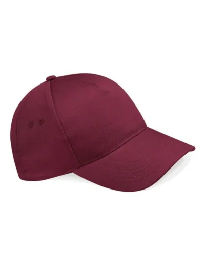 Ultimate 5 Panel Cap - burgundy, UNICA