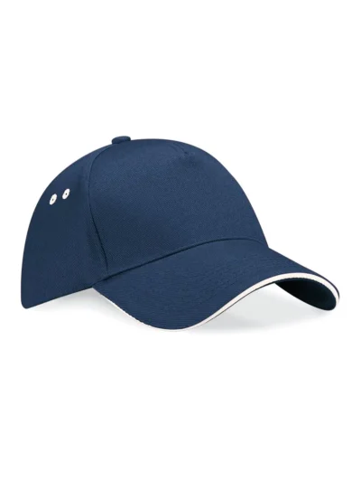 Ultimate 5 Panel Cap - Sandwich Peak - french navy/putty, UNICA