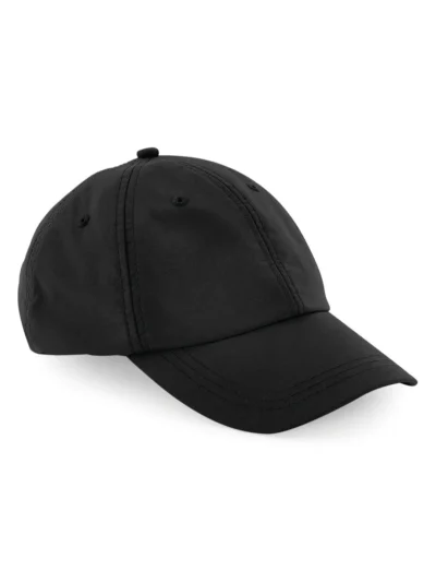 Outdoor 6 Panel Cap - black, UNICA