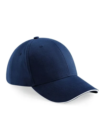Athleisure 6 Panel Cap - french navy/white, UNICA