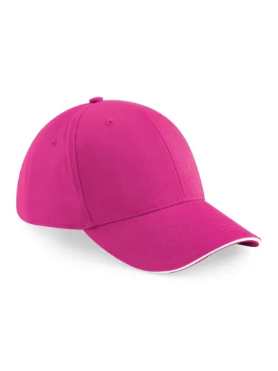 Athleisure 6 Panel Cap - fuchsia/white, UNICA