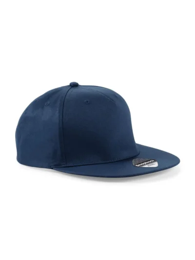 5 Panel Snapback Rapper Cap - french Navy, UNICA