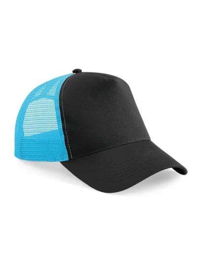 Snapback Trucker - black/surf blue, UNICA